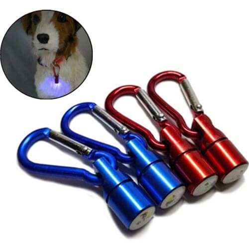 1PCs LED Dog Tag Signal Lamp Night Light Glowing LED Collar for Dog Cat Pet Luminous Waterproof Safety Collar Tag Pendant