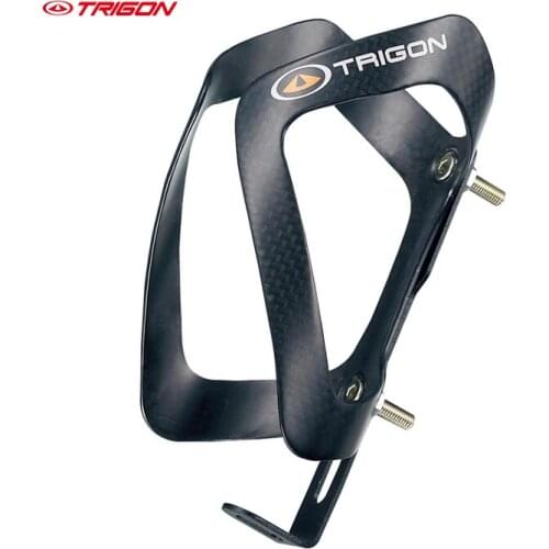 TRIGON BC03 carbon fiber ultra light bike bicycle bottle cage adjustable bottle bracket glossy carbon finish bottle holder