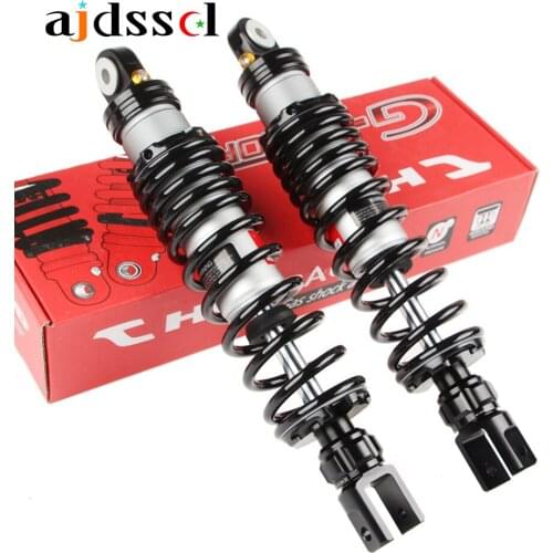 Universal 325MM/12.7'' Motorcycle/Scooter/Sport bike/ATV Damping adjustable Rear Suspension Rebound Damping Round Shock Absorber