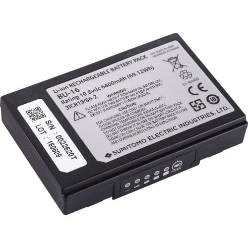 High Quality Imported Original Battery Cells BU-16 Battery For Sumitomo BU-16 TYPE-82C T-72 TYPE-72 TYPE-82 TYPE-Q102 Battery