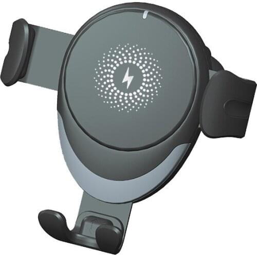 10w Vehicle Gravity Mobile Phone Universal Car Bracket Wireless Charger Automatic Clamping Fast Car Charging Phone Holder