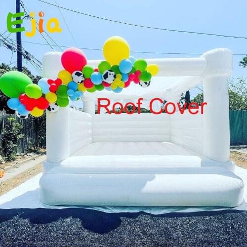 13ft Outdoor Roof Cover All PVC Commercial Inflatable Bounce Party Jumping Castle Wedding Party Bouncer House For Adult Kids
