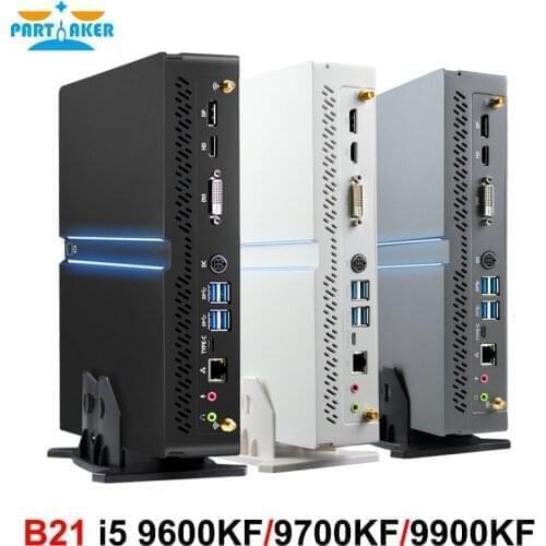 4K Mini PC Intel I9-9900KF i7-9700KF i5 9600KF GTX 1660S GDDR5 Octa Core 2*DDR4 Windows 10 Gaming Computer HDMI2.0 DP DVI WiFi