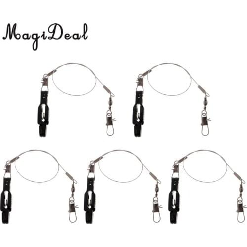 5pcs Snap Weight Line Leader Release Clip Downrigger Outrigger Release Clips Adjustable line heavy tension release