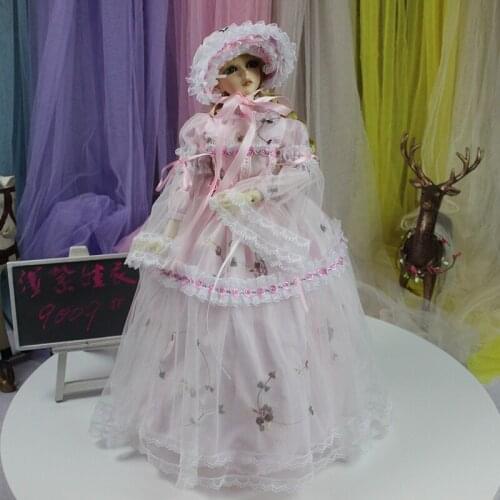 1/4 1/3 scale BJD clothing accessories dress+hat for BJD/SD doll,Not included doll,shoes,wig,and accessories 18D2702