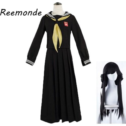 Anime From Today Its My Turn Cosplay Costumes Japanese JK School Uniform Kyoko Hayakawa Female Girls Black Dress Suits Set