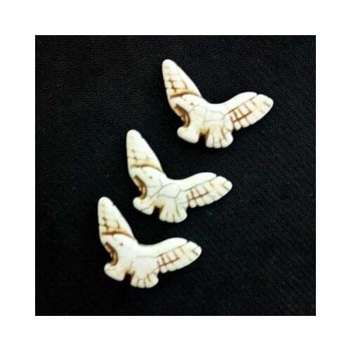 Eagle Shaped Turquoise DIY Beads Miniature Figurines Dollhouse Bonsai Garden Micro Landscape Decor fairy garden miniatures