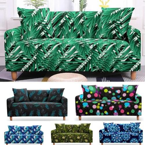Geometric Elastic Sofa Cover 3 Seaters Soafa Cover Stretch Sofa Bezug Couch Cover Couch Covers