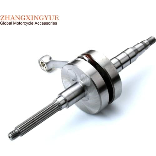 Scooter Racing Crankshaft for Aprilia Amico GL Sport SR 50 Adly Rapido Italjet Pista 2 Scoop 50cc AC 2-Stroke