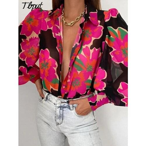 Женские рубашки с принтом Lovely Ran China At AliExpress