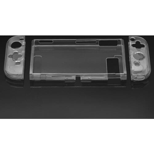 Soft TPU Transparent Shell Protective Case Cover Frame Clear Protector for Nintend Switch Game Console Accessories