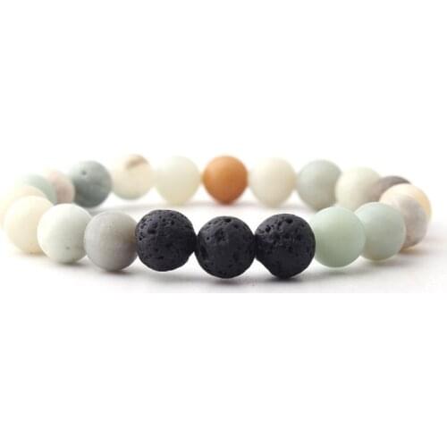 New Design Amazonite Beads Stone Bracelet