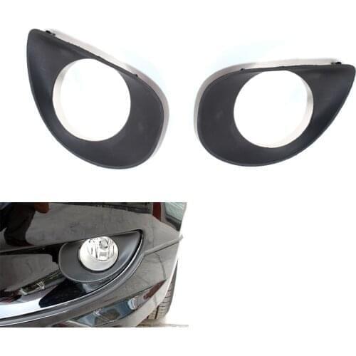 Pair Left Right Side Fog Light Lamp Grill Grille Cover Black For Toyota Yaris 06-10 08 2 /3 Doors Hatchback