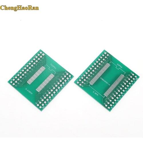 ChengHaoRan 2pcs TSOPII TSSOP56 SOP56 conversion board 0.635mm / 0.8mm pitch SDRAM adapter board