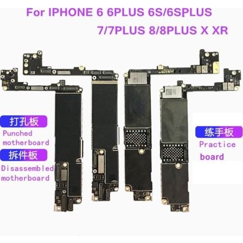 Damaged Board Without NAND iPhone 6 6plus 6s 6sp 7 7p 8 8p For Practice Manual Motherboard Disassembly Technical Skill Training