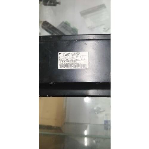 SGMAS-12ACA21 , servo motor , used in good condition . 80% appearance new , good working , free shipping