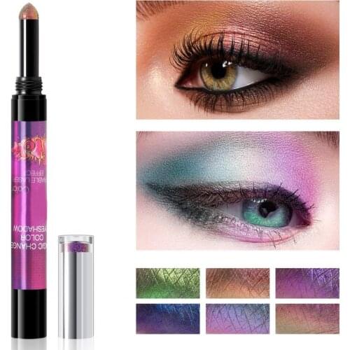 Waterproof Eyeshadow Not-smudge Stick Fashion Gradient Eyeshadow Long Lasting Single Head Cream Eyeshadow Cosmetic