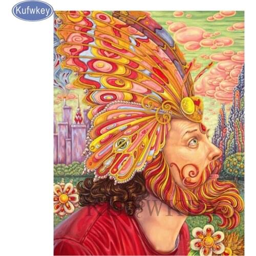 40x50xm,Diamond Painting butterfly men Cross Stitch angels Embroidery diamond mosaic art Crafts Decoration For Home Decor