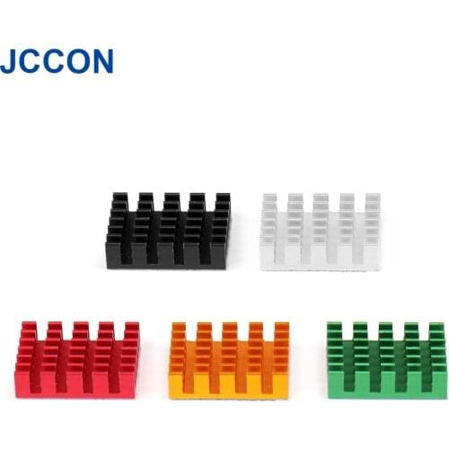 10Pcs Aluminum Heatsink Radiator Heat Sink Cooling For Electronic Chip IC 3D Printer Raspberry Pi SSD NVME 20x14x6mm