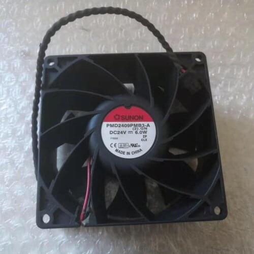 AVC PMD2409PMB3-A Computer Blower Cooling Axial Fan DC 24V 6W 0.25A 9228 92*92*38mm 2 Wires
