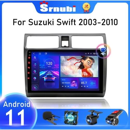 10" Android 10 2 Din 4G Car Radio For Suzuki Swift 2003 - 2005 2006 2007 2008-2010 Multimedia Video Player Navigation GPS Stereo