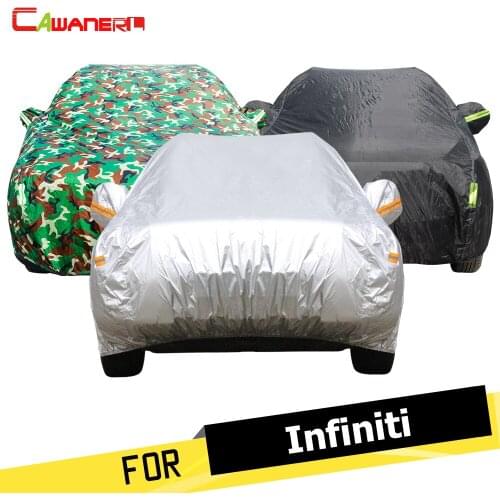 Cawanerl Car Cover SUV Auto Anti UV Sun Rain Snow Resistant Dust Proof Cover For Infiniti Q50 Q60 Q60S Q70L QX50 QX60 QX70 Q50L