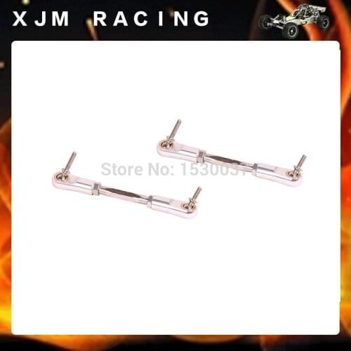 CNC Alloy Steering Plate Connecting Rod for 1/5 HPI ROVAN KM Baja 5b 5T 5SC