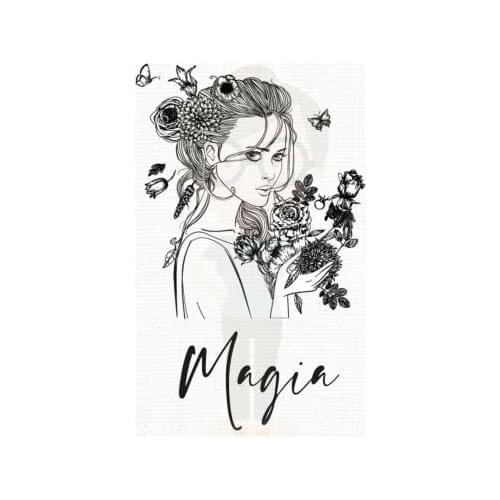 Spanish girl stamp Clear Stamp for Scrapbooking Transparent Silicone Rubber DIY Photo Album Decor 502