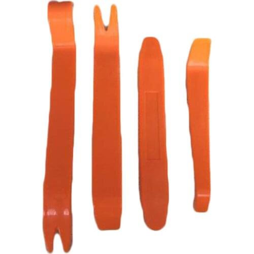 4 pcs Car Removal tools Car dvd player Kit Interior Plastic Trim Panel Dashboard Installation Removal Pry Stereo Refit Tools