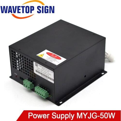 WaveTopSign MYJG-50W CO2 Laser Power Supply for CO2 Laser Engraving Cutting Machine