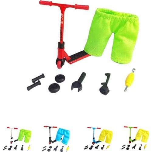 Mini Skateboard Finger Alloy Finger Scooter Scooter Model Finger Board Accessories Mini Skateboard Finger Toy