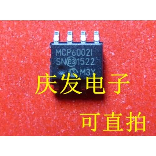 Xinyuan 20pcs/lot MCP6002-I/SN SOP8 IC operational amplifier MCP6002 New Original