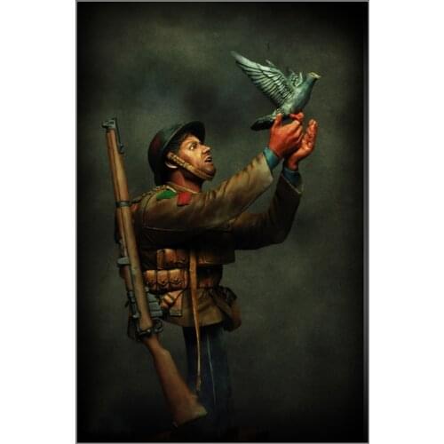 Resin assembly Kits 1/ 9 200mm War - Duke of Wellingtons Regiment 200mm Unpainted Kit Resin Model Free Shipping