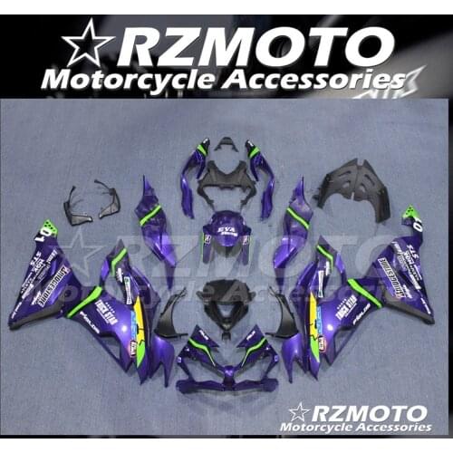 New ABS Whole Fairing kit Fit for Kawasaki ZX6R 2019 2020 ZX-6R Ninja 636 bodywork set Purple green