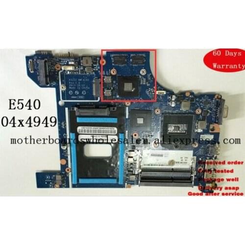Genuine Laptop motherboards For Lenovo Thinkpad E540 Motherboard 04x4949 NM-A161 REV:1.0