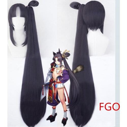Fate/Grand Order Rider Ushiwakamaru Cosplay Wig Heat Resistant Synthetic Hair Halloween Party Costume Wigs