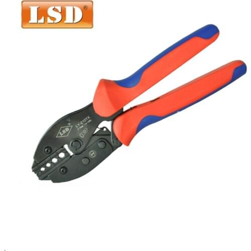 Hand crimping plier for non-insulated terminals,2-10mm2 carbon steel hand tool LY-210TX crimper