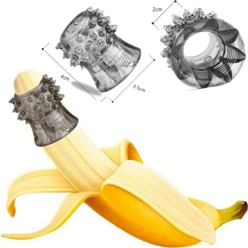 Silicone Penis Rings Foreskin Corrector Resistance Ring Delay Ejaculation Penis Sleeve Trainer Sex Toys For Men Cock Rings