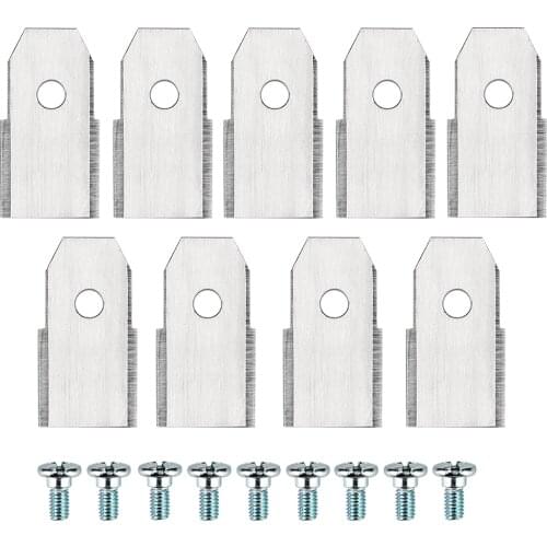 Replacement Blade Knife Set 9 knives made of carbon Suitable for lawnmower robots for Gardena