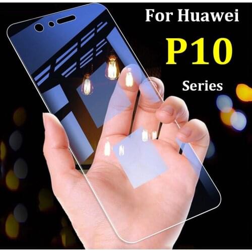 Protective glass on for huawei p10 lite glass p 10 plus p10lite p10plus 10p huawey screen protector tempered glas film tremp