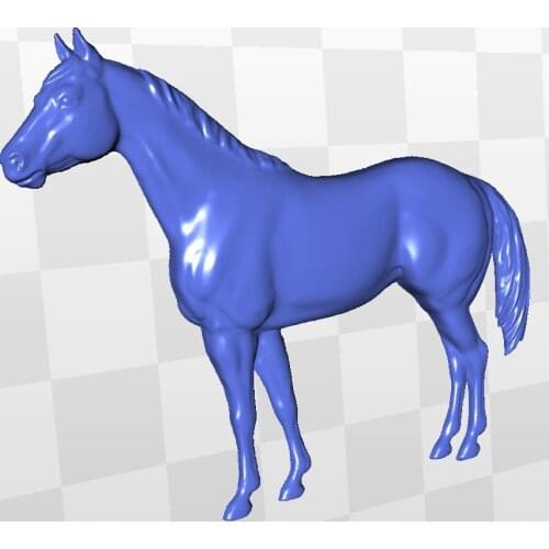 Relief horse_7 3d artcam for cnc in STL file format model