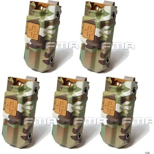 5Pcs FMA Outdoor Hunting Application Tourniquet Carrier Pouch Storage Bag