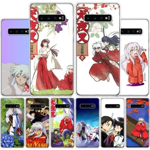 Anime Inuyasha Phone Case For Samsung Galaxy A51 A71 A70S A50S A30S A10 A20E A40 A41 A01 A21 A6 A7 A8 A9 Shell Cover