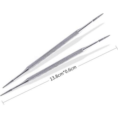 Blacks File Onychomycosis Paronychia 1pcs Double Ended Pedicure Satin Edge Ingrown Toe Nail Lifter Podiatry Instrument