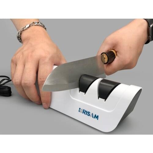 Electric knife sharpener Kitchen sharpening system 4 stage Diamond Professional sharpeners Motor 12W EU PLUG fast Honing tools