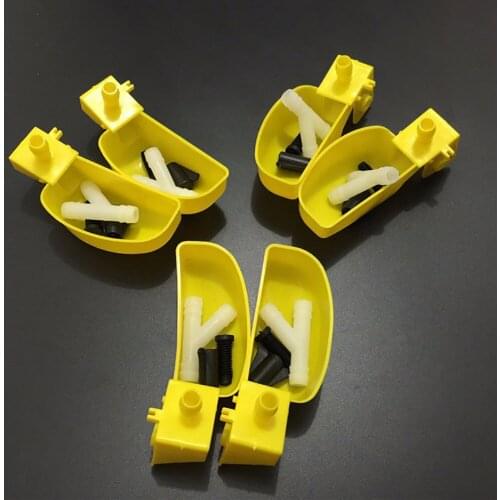 20sets Drinkers for poultry drinking bowl water birds cup fountain waterers pigeon supplies watering equipment love birds