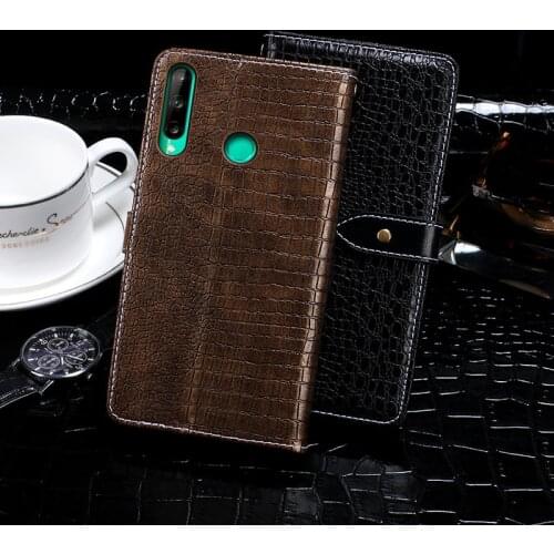 Leather Case For Huawei P40 Lite E Coque Crocodile Pattern Case Flip Cover Wallet P40 Lite E 2020 Phone Shell Fundas Etui Bags