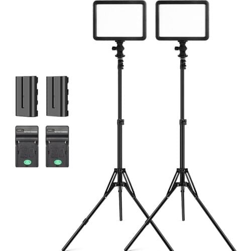 L006 Led Lights for Video Light on-Camera External Battery Lamp for DSLR Vlog FillLight Photography Studio Lighting