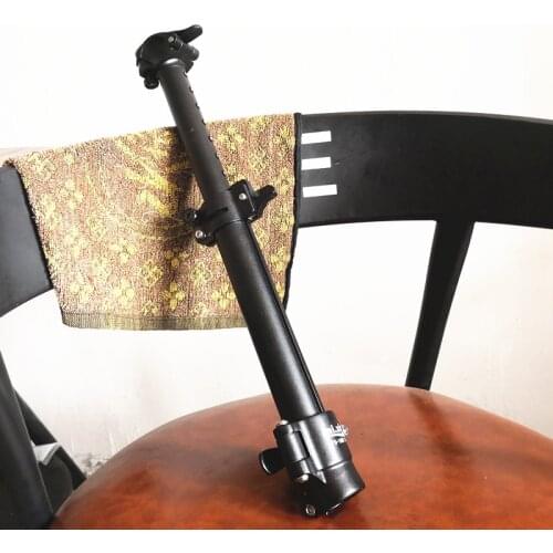 New FS-188B 10 degrees Folding bicycle Stem handlebar Stem Quick Release Bike Stem Toothless 28.6mm bike Folding parts