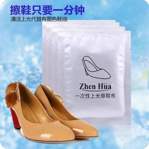 Leather Shoes Tissue Leather Wet Wipe Clean Nursing 50 Pcs/Lot Disposable Glazing Shoe Towel